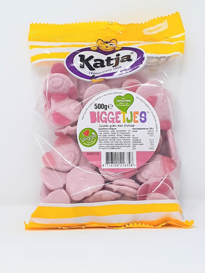 Fruity Gummy Candy - Pig Faces 500g