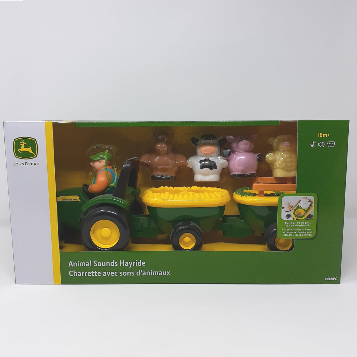 John deere hay clearance ride toy