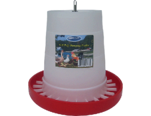 Poultry Feeder Poly Hanging 6 lbs
