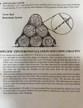 Load image into Gallery viewer, Bale Tarp Canadian Made with Gravity Straps