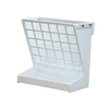 Plastic Hay Grain Feeder 24" Wide w/Trough SPHR White