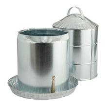 Load image into Gallery viewer, Chicken Waterer, Poultry Double Wall Metal 5 Gallon