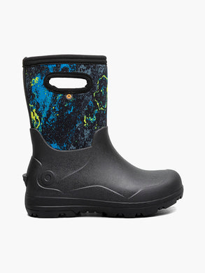 Rain / Winter Boots Kids Bogs York Seamless Blue Camo