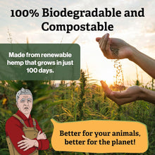 Load image into Gallery viewer, Cranky Frank Hemp Bedding 75L Compressed