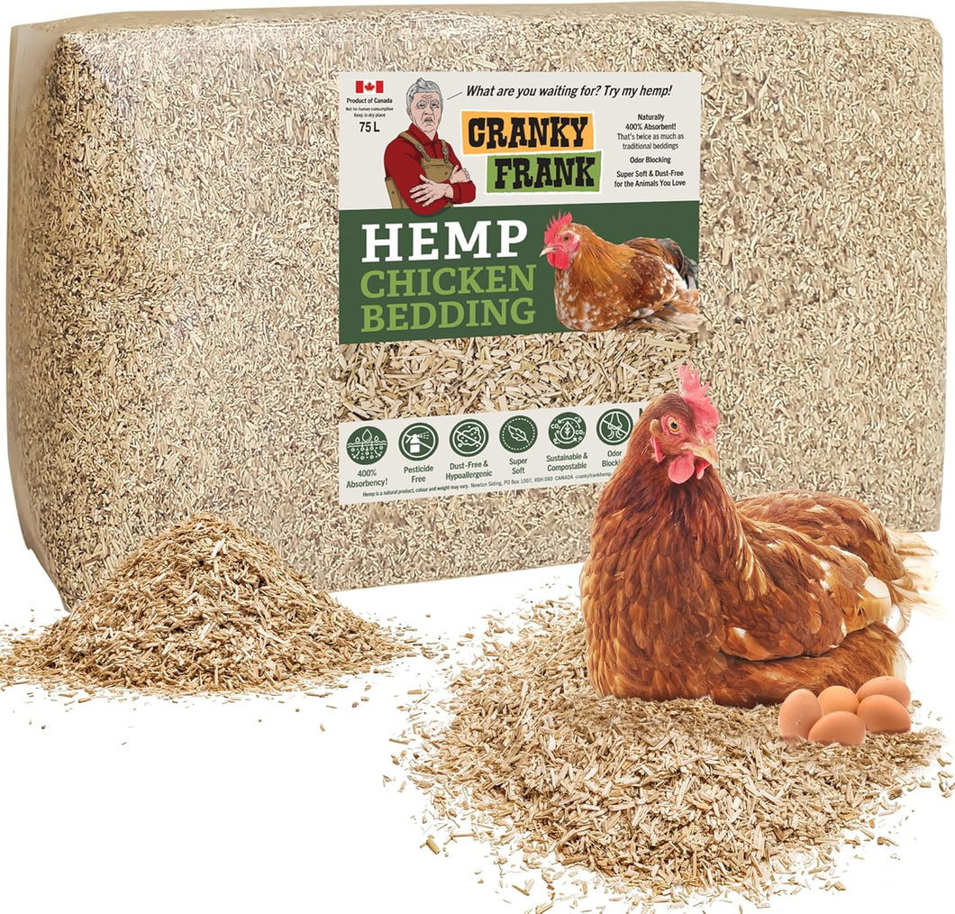 Cranky Frank Hemp Bedding 75L Compressed