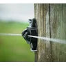 Wood Post Claw Insulator Black HD 100pk G67305 Gallagher