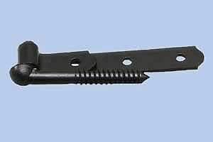Strap Hinge & Screw Hook, Black 8