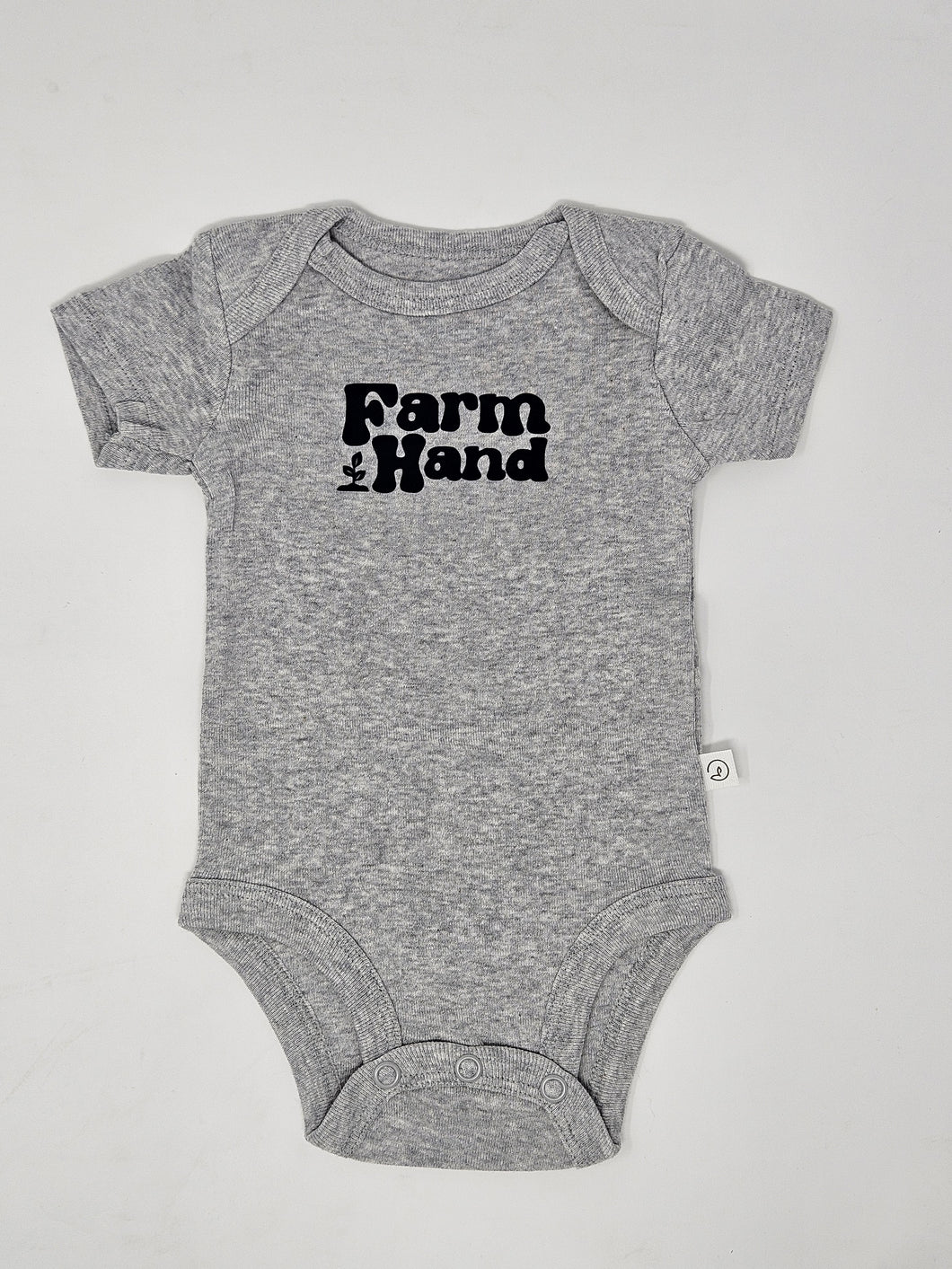 Baby Onesie Organic Cotton Farmhand 6M