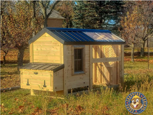 Load image into Gallery viewer, City Clucker Chicken Coop 4&#39;x4&#39; Deluxe