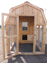 Load image into Gallery viewer, Barn Style Coop Deluxe 6'x12'