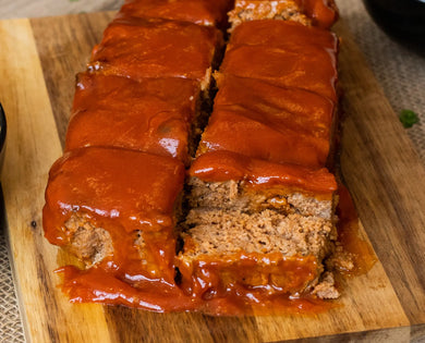 Pebbles Frozen Meatloaf Dinner for 4