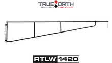 Load image into Gallery viewer, Laneway Landowner Gate, Steel, 14' - 20'  36"  Dark Grey