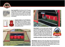 Load image into Gallery viewer, Alumi-Coop 8' x 12' Redline Chicken Tractor