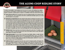 Load image into Gallery viewer, Alumi-Coop 8' x 12' Redline Chicken Tractor