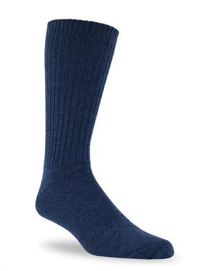 Sock, Ladies Wool Ankle Casual 8361 52 Medium (size 4-8) Blue