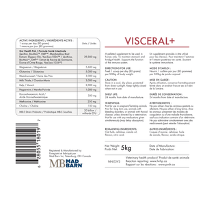 Visceral, Mad Barn 2.5kg