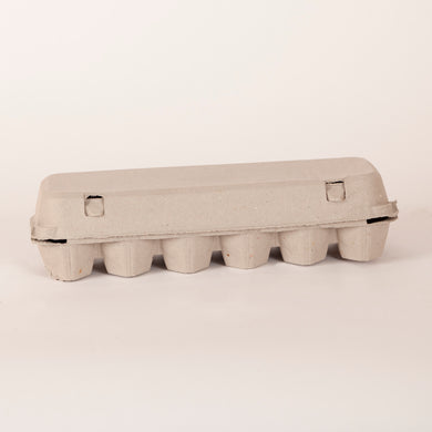 Flat Top Paper Egg Carton 125 pieces