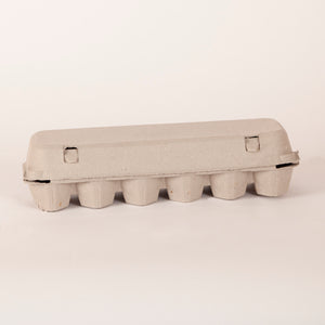 Flat Top Paper Egg Carton 125 pieces