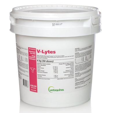 V-Lytes Calf Electolytes  4kg Pail