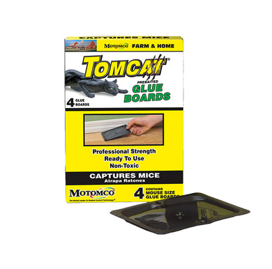 Mouse Glue Board, TOMCAT/4 pk