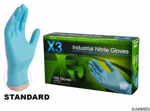 Nitrile Gloves,  XL  100