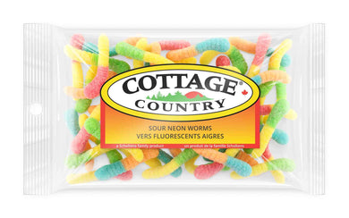 Cottage Country Sour Neon Worms