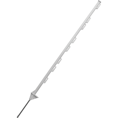 Post, White Plastic Step-In 120-200W