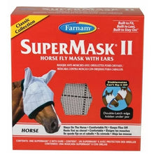 Load image into Gallery viewer, SUPERMASK Horse Fly Mask w/Ears