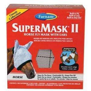 SUPERMASK Horse Fly Mask w/Ears
