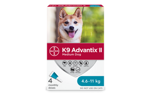K9 Advantix II 1ml (4.6-11kg) 6 pack