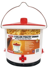 Load image into Gallery viewer, Poultry Waterer Heated 2 Gal 60W HB-60P