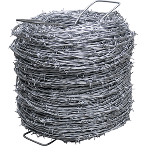 Barbed Wire, 12.5ga  6" Space x 4 Pt 1320ft, galvanized