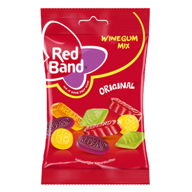 VENCO RED BAND Duo Winegums Sweet/Sour ( Duo Zoetzuur ) 166g