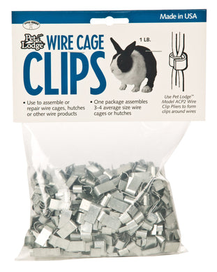 Wire Cage Clips   1lb