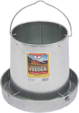 Feeder Poultry Metal 12 lb
