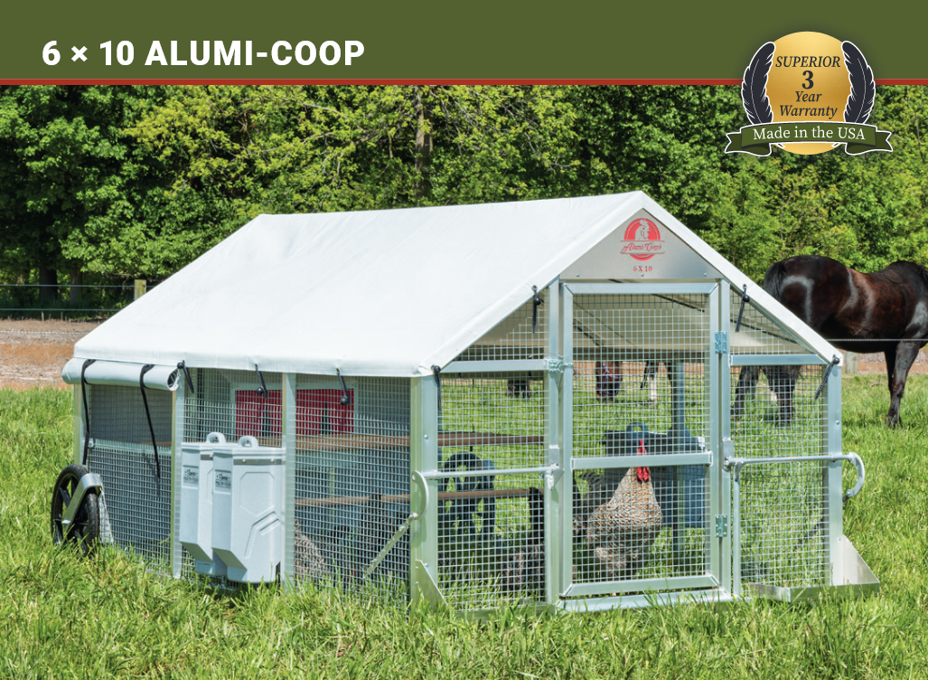 Alumi-Coop 10' x 12' Broiler Package #4 Coop Only