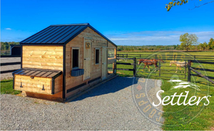 SCHMIDT House Chicken Coop 8'X10' Deluxe