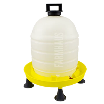 Top Fill Poultry Waterer 15L Handle & Legs
