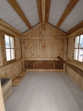 Load image into Gallery viewer, Country Clucker Chicken Coop 8&#39;x12&#39;