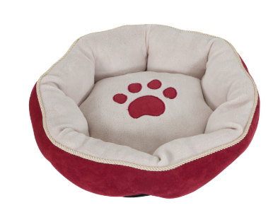 Pet Bed Round Sculpted Aspen