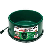Load image into Gallery viewer, Heated Pet Bowl/Green 1.5 gallon