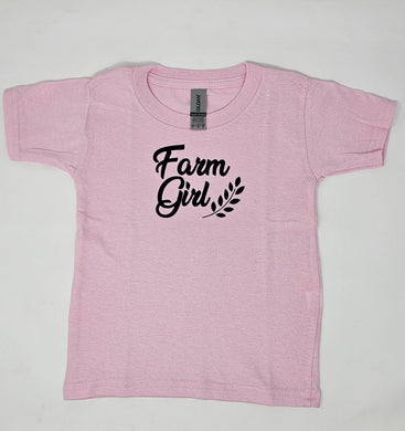 Girls T-Shirt Farm Girl 4T