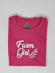 Women's T-Shirt Farm Girl Large