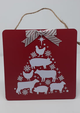 Wood Sign Square or Oval Decor