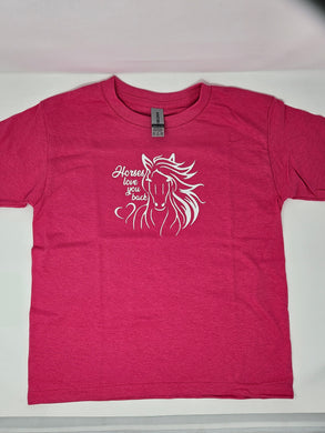 Women's T-Shirt Horse Love Medium