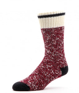 Sock, Classic Marled Red/ Black 183-429 L