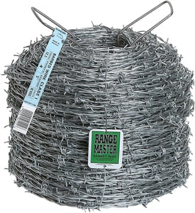 Barbed Wire, 12.5ga  5" Space x 4 Pt 1320ft, galvanized