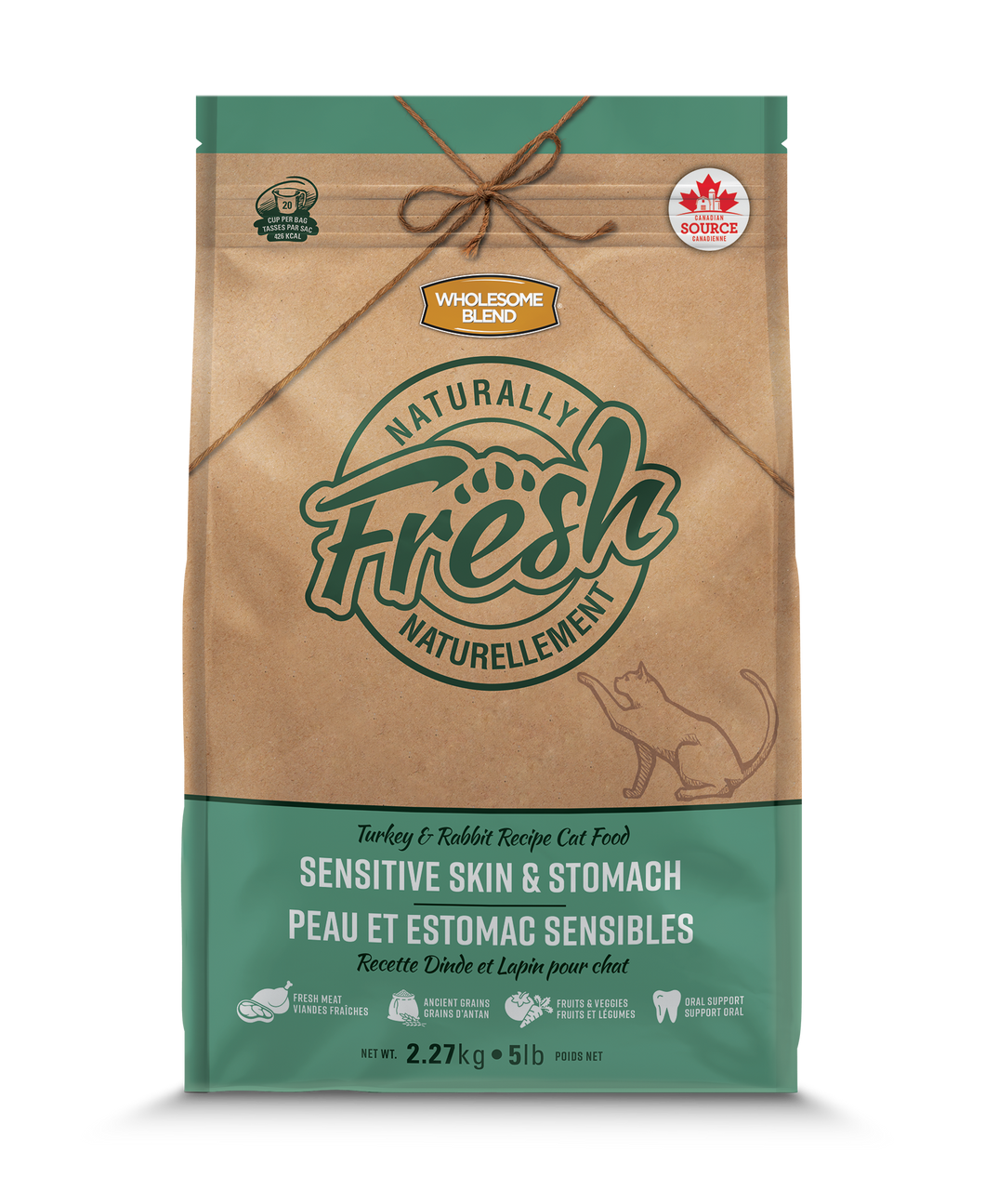 WB Fresh Turkey & Rabbit Sensitive Cat 5 Kg