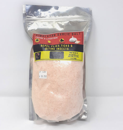 Himalayan Salt with Garlic Fly Repellent 1.3kg