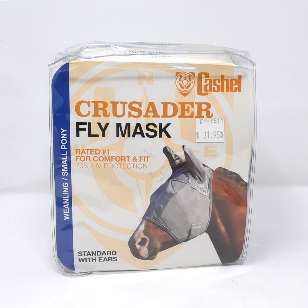 Fly Mask, Standard W/ Ears (Small Pony) CASHEL CRUSADER